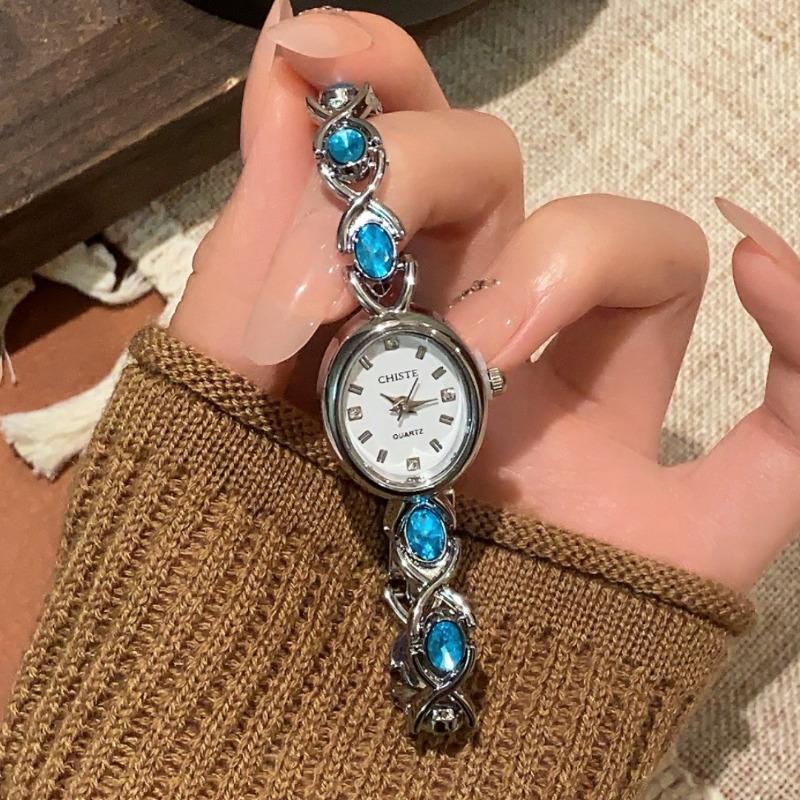 Vintage Oval Bracelet for Women - Premium Niche Student Style Watch