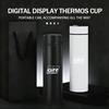 For Toyota Smart Thermo Mug Filter Coffee Drink Flask Temperature Display Cup chr Corolla Camry rav4 Yaris hilux prius avensis
