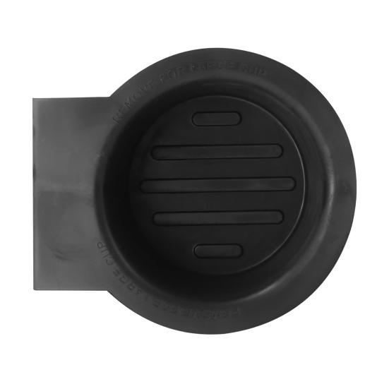 Cup Holder Insert for Ford F-150 2004-2014, Central Console Drink Cup Slot OE 217Z-7813562-AA, Spill Proof Flexible Durable Replacement