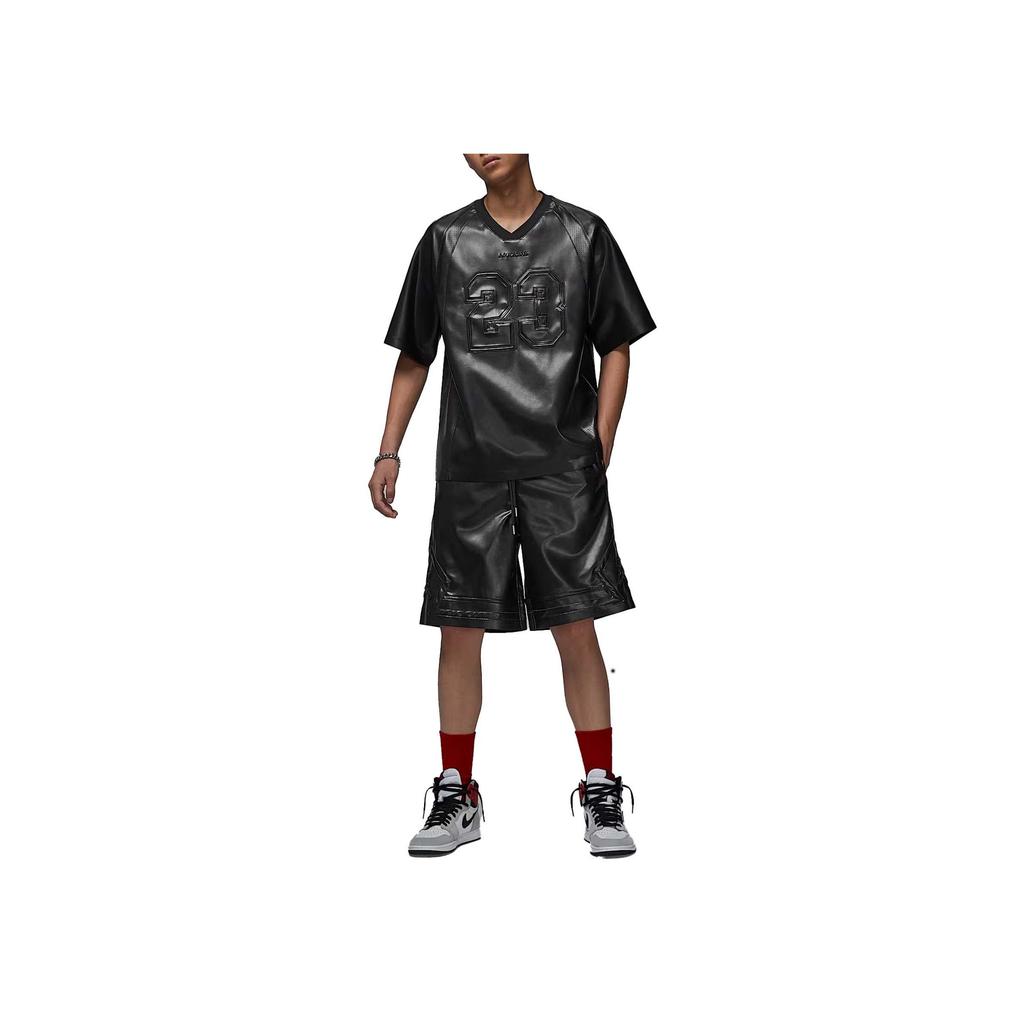 Jordan Solid Color Pullover Short Sleeve Breathable Loose T-Shirt Men Tops HV1857-010