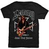 Lemmy Iron Cross Stone Deaf Forever T-Shirt Black New