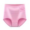 Women S High Waist Cotton Antibacterial Briefs Plus Size Ladies Underwear