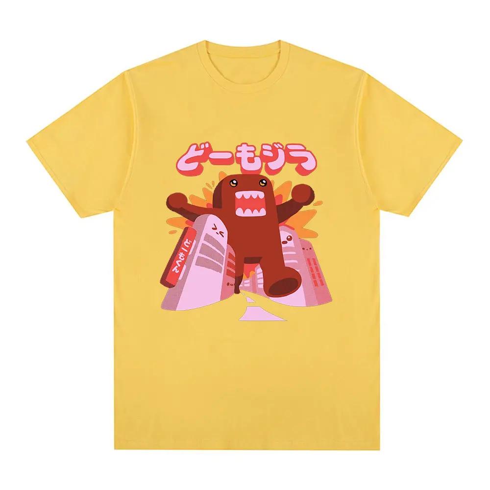 

Domo Kun Monster Pattern T-shirt Style Women s Casual T-shirt Humorous Short Sleeve Oversized Tshirt Harajuku Street Wear 4XL
