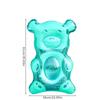 Galleggiante Gonfiabile Piscina a Forma di Orso PVC Tavola Galleggiante Portatile Tavola da Surf Gonfiabile Estate Spiaggia