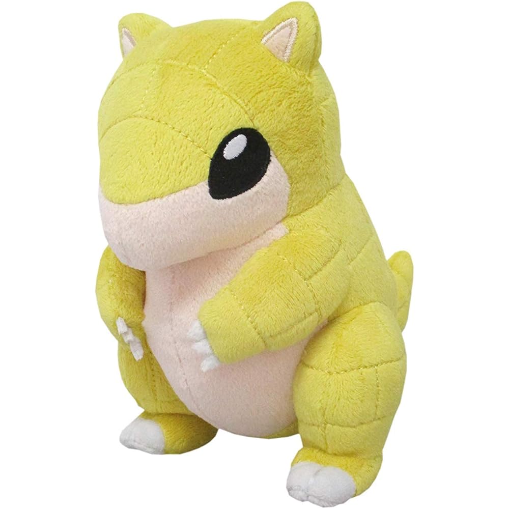 San-ei Trading Pocket Monster All Star Collection Sand Plush Toy 11.5x14.5x17cm Pokmon PP106