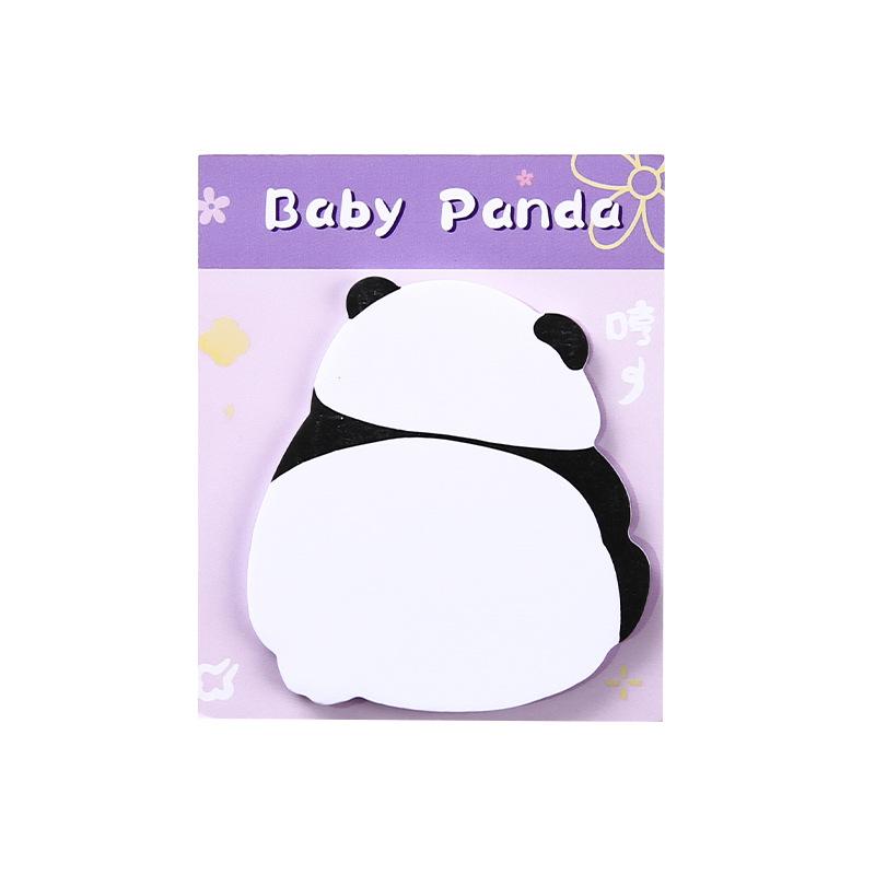 Gift Cartoon Little Panda Note Cute High Looking Paper Strong Sticky Lovely Memo PadIns Wholesale Kawai Stationery Office School