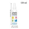 Stain Remover for Laundry Clothing Stain Remover Portable Spray 120ml Fabric Cleaner Color-Safe Liquid for Cotton Linen