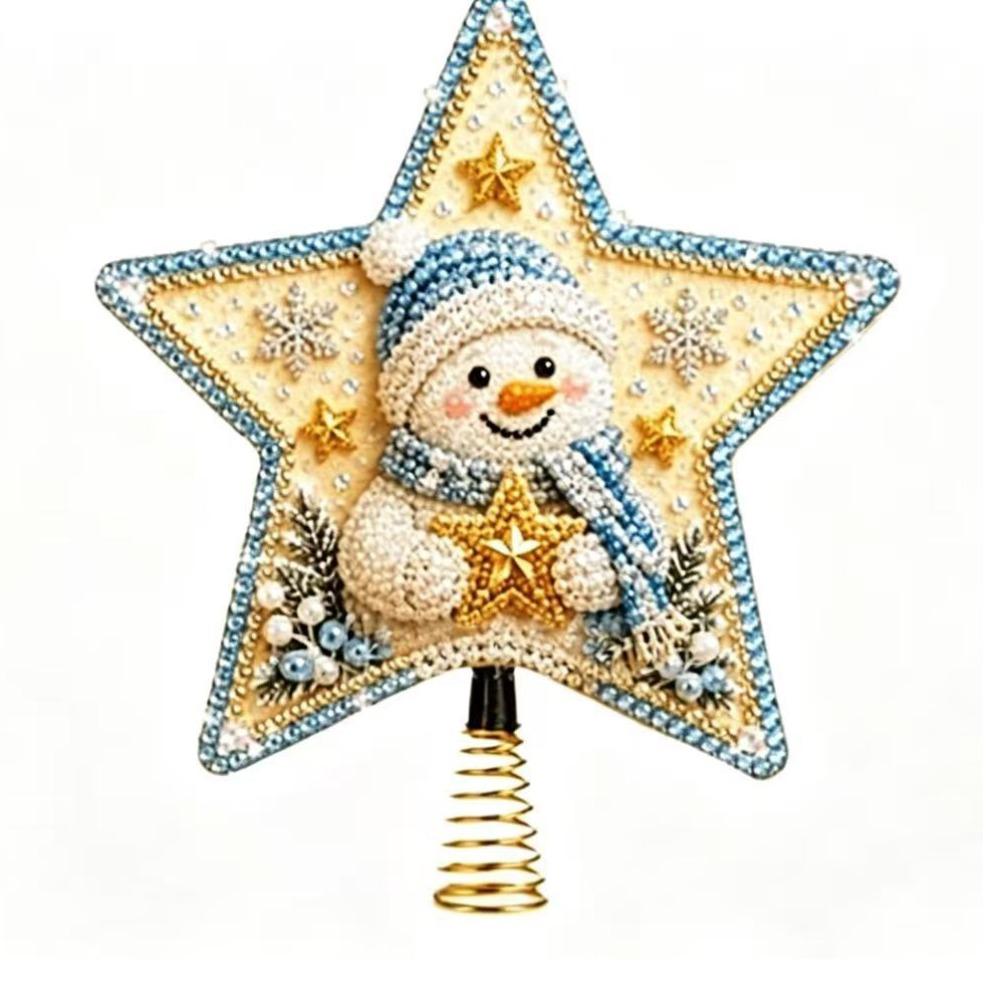 Unfinished Christmas  Painting Kit DIY Sparkling Bead Craft Set  Christmas Gift