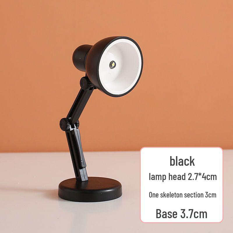 Q Ying 1 LED Clip-On Desk Lamp: Mini, Eye-Friendly, Ideal Birthday Gift for Friends' Study or Dorm Room