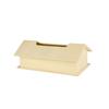 Wooden House Tissue Box 27.7 X 14 H 11 Cm