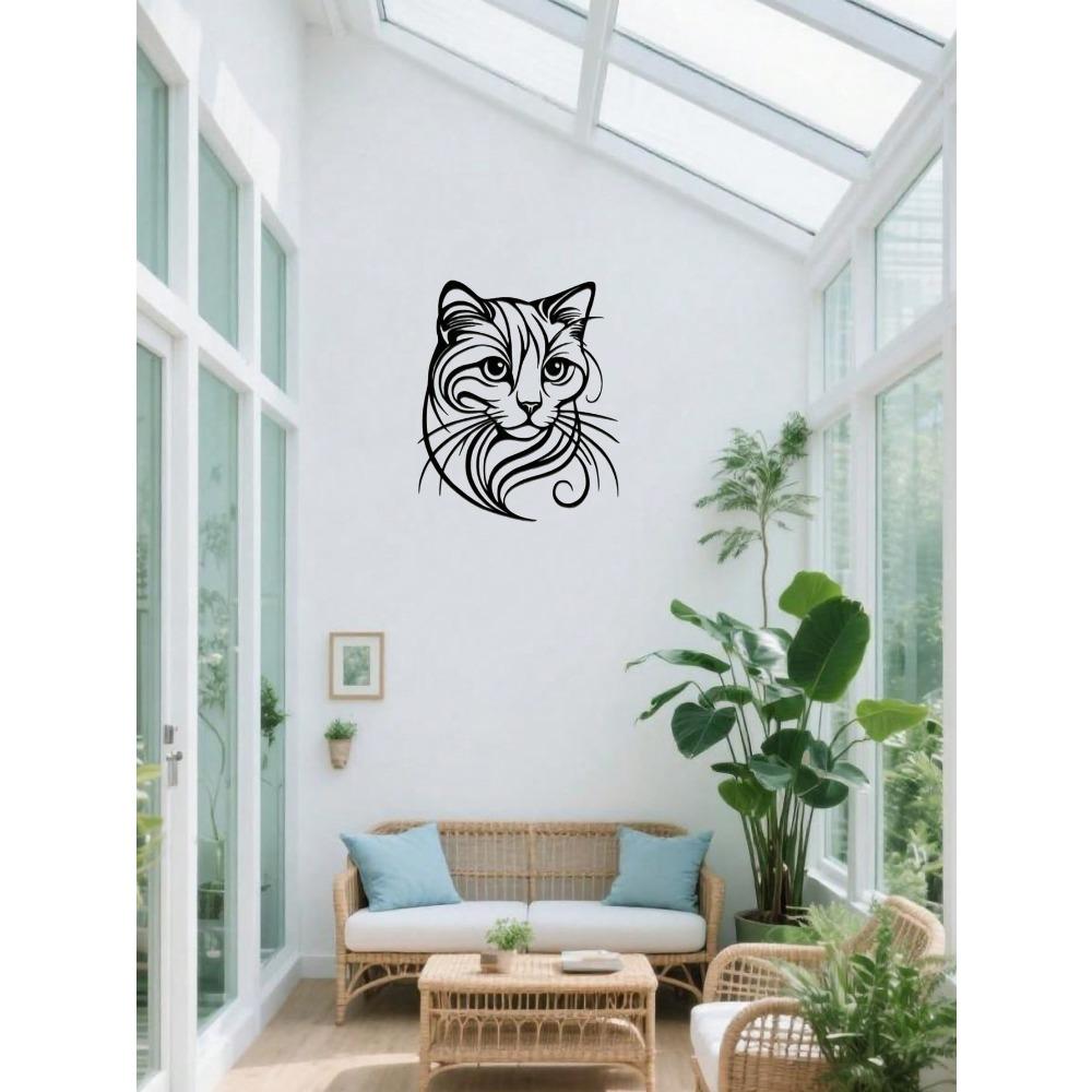 Metal Wall Art Decor Living Room Indoor Modern Sculpture