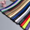 20-Color 8MM Resin Tip Drawstring for Hoodies & Sports Pants - Polyester Cotton Blend