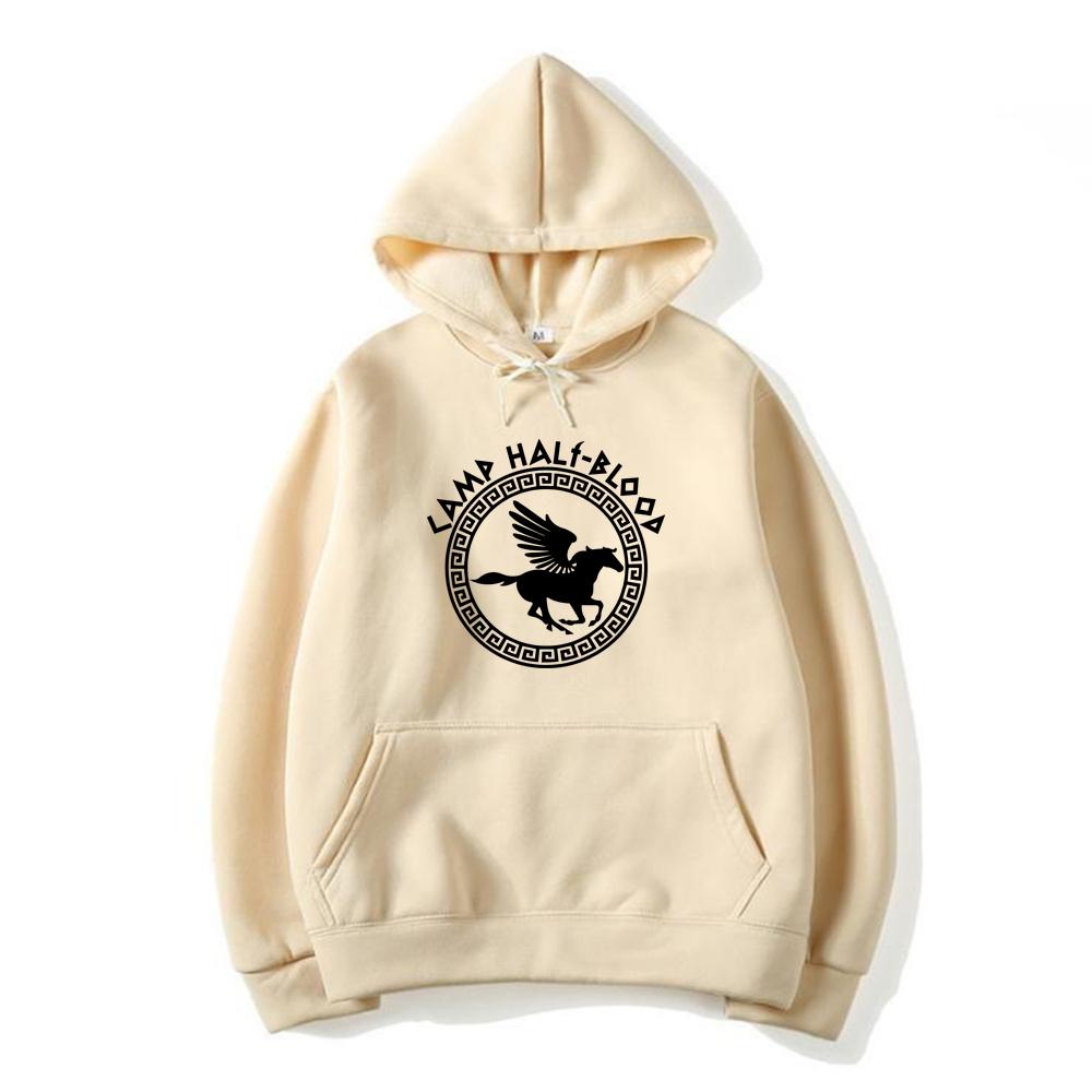 Camp Half Blood Hoodies Höstträningsläger Spel Huvtröja Unisex Grafiska Huvtröjor Kvinnor Pullover Halloween Magisk Gåva