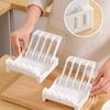 Kitchen Counter Dish Drainer Practical Dish Rack Plate and Bowl Holder for Optimal Kitchen Space Utilization
