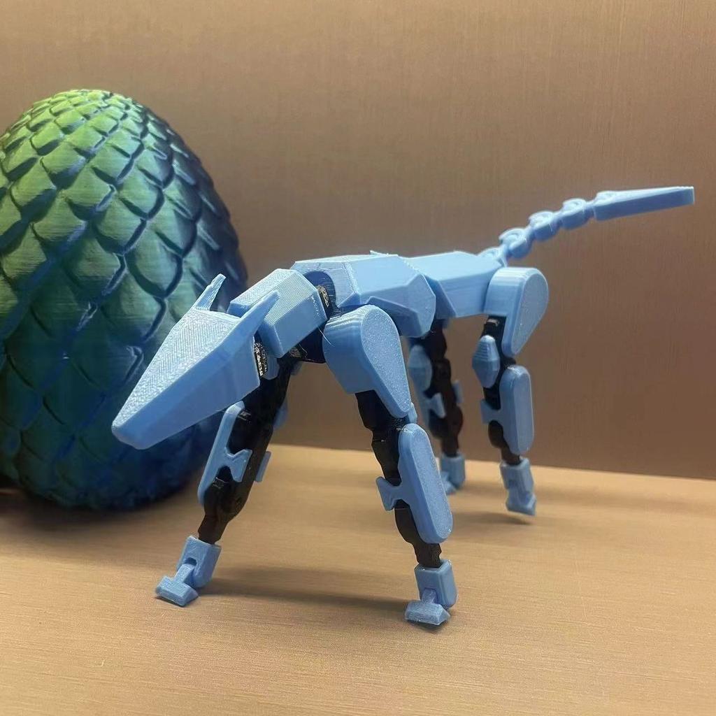 Multi-jointed Movable Robot 3d Printed Spider Toys With Suction Cup Model Game Toys Gift Christmas Decompression Tool like