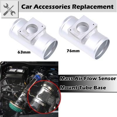 Mass Air Flow Sensor Base Air-Intake Meter Modified Mount MAF Adapter Fit For Mitsubishi Car Accessories Aluminium