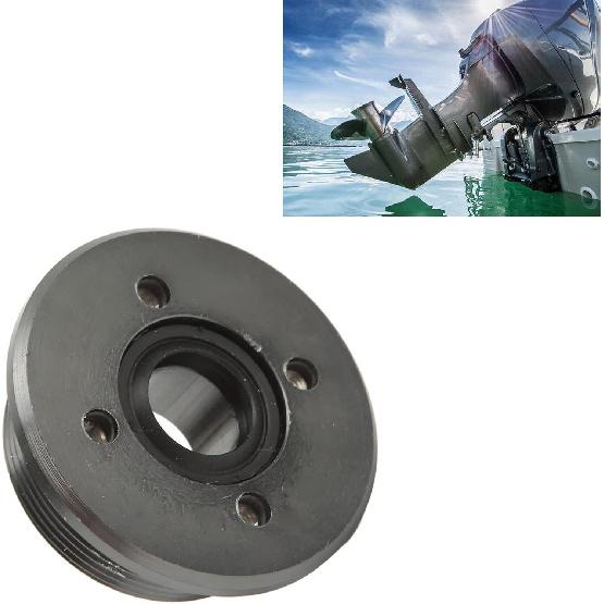 Tilt End, Aluminum Alloy Rubber Trim Cylinder End 6H1‑43821‑11‑00 Tilt End Replacement For 70Tlry 90Tlra 60Tlra 70Hp