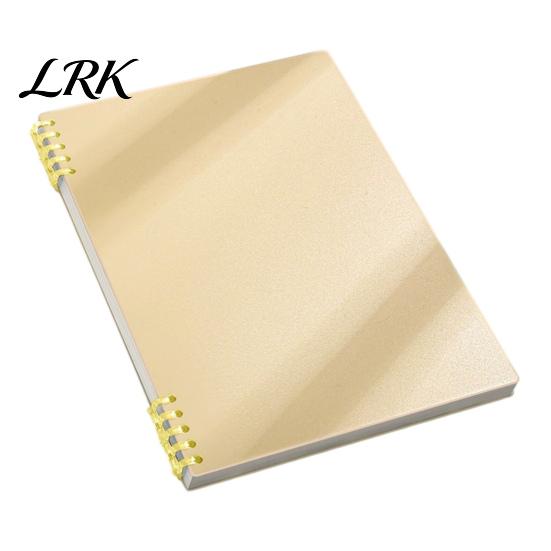 Minimalist Diary for Students A5 Spiral Notebook, Lined /Horizontal Grid/Blank Inner Page, Office Stationery Journaling Morandi Solid Color