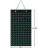 Shoes Charms Display Shoe Charms Organizer With 180 Holes Badge Storage Hanging Holder Shoe Decor Jewelry Display Storage Bag