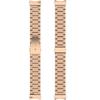 Armband für Samsung Galaxy Watch 4/5/6/7/FE 40/42/43/44/45/46/47mm, Roségold Pink