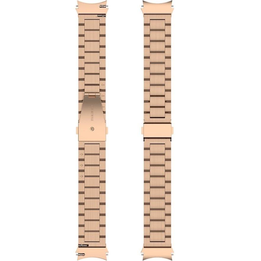 Armband für Samsung Galaxy Watch 4/5/6/7/FE 40/42/43/44/45/46/47mm, Roségold Pink