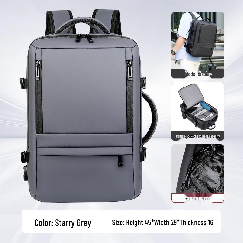 Li Shen Large Capacity Fashion Backpack