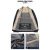 ROMON Men's Reversible Stand-Collar Casual Jacket