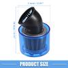 ABSOPRO Air Filter Cleaner for Most Dirt and Race Blue of Vent, 42mm/1.65" 110-125cc Motorcycles, ATVs, Mopeds, Bikes, Bikes, (Set 2)