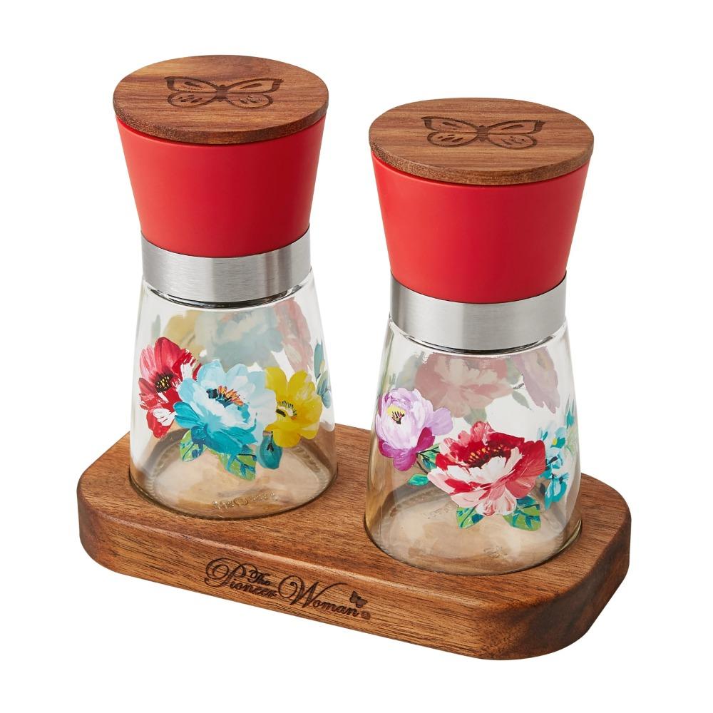 

Sweet Romance 3-Piece Salt & Pepper Grinder Set United States
