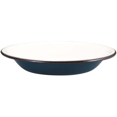 Captain Stag Captain Stag Uh 0510 [enamel Plate 22cm Dark Blue]