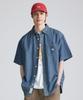 LEE Loco Pocket Denim Short Sleeve Shirt Indigo Medium
