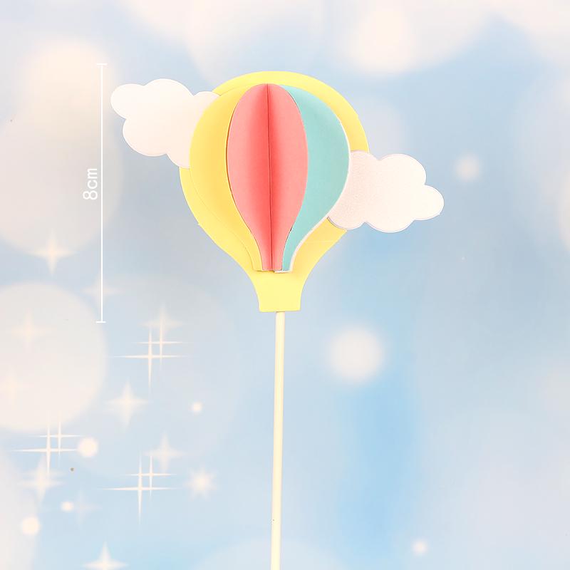 Rainbow Birthday Cake Toppers - Colorful Party Decorations & Dessert Table Accessories