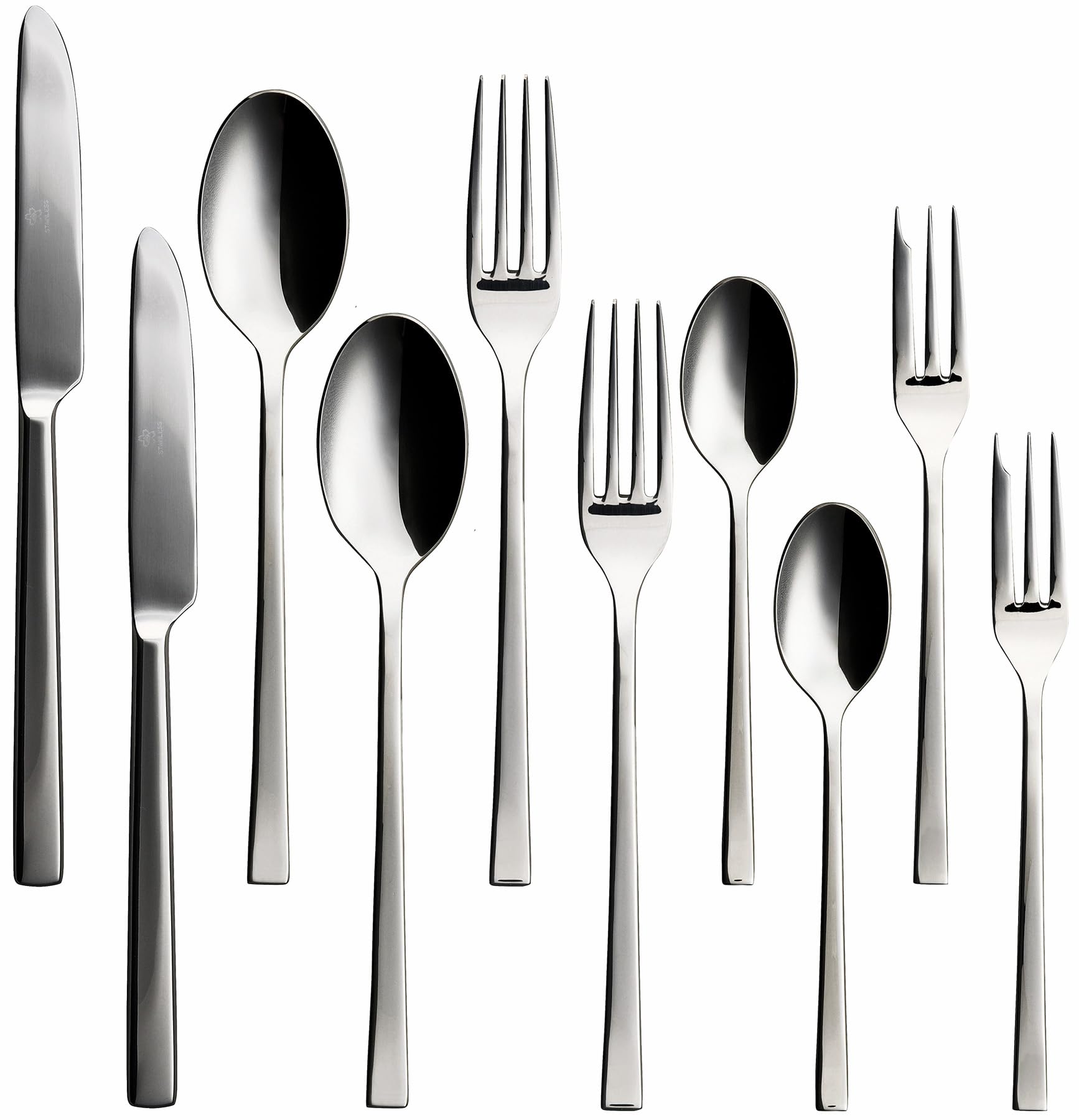 

Столовые приборы Tsubame Bussan Voyage 10 на 2 из нержавеющей стали подарочный сделано в Японии Набор, штуки, персоны, сталь 18-8, в коробке, набор,