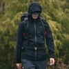 Men's Outdoor Windproof Waterproof Fleece-Lined Soft Shell Jacket