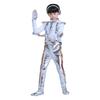 Future Style Space Astronaut Costume Halloween Children Spaceman Costume Cute Robot Costume  Party