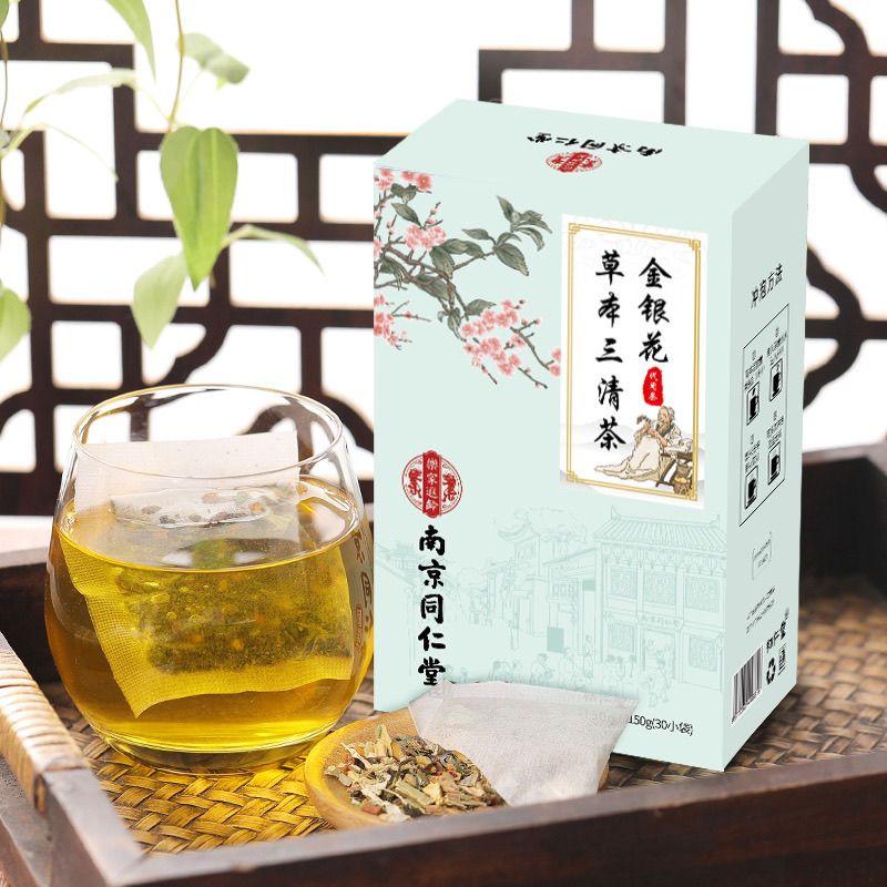 Herbal Sanqing Çayı Sağlıklı Bitki Çayı Poşeti 150g/30 Poşet