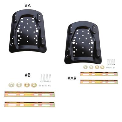 Portapacchi Posteriore per Bauletto Moto Staffa Scaffale Fisso per Bauletto Posteriore Scooter Portabagagli