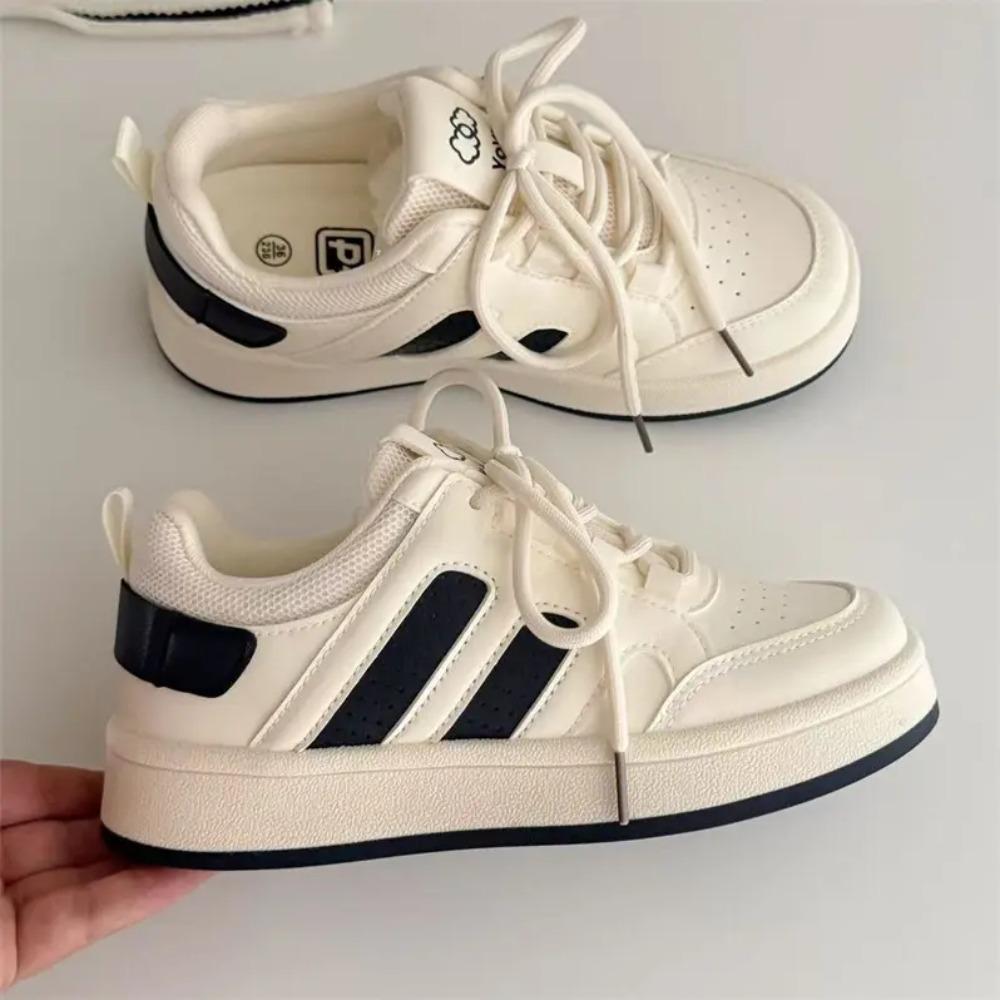 New Red Women Vulcanize Shoes Casual Platform Sneakers Vintage Sports Female Korean Designer Flats Harajuku School Tennis