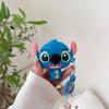 Cute 3D Stitch AirPods Pro Apple Bluetooth earphone case compatible with 1/1/1 Gen cartoon protective covers