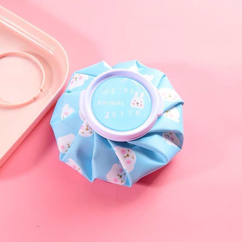 Outdoor Tragbar Faltbar Cartoon Wassereinspritzung Kaltkompresse Warmkompresse Eisbeutel