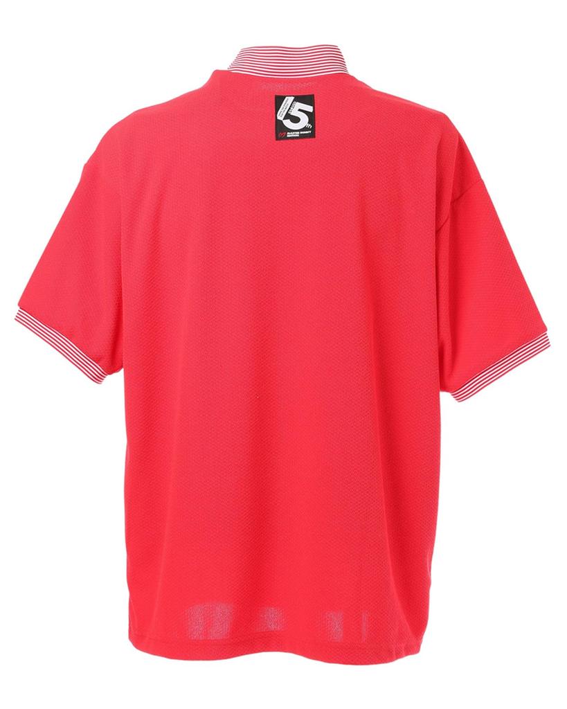 Master Bunny Short Sleeve High Neck Shirt BUNNY UV Golf Undershirt 6 Men's (SWAGGY Protection) / / 758-5167303 100_Red [LL]