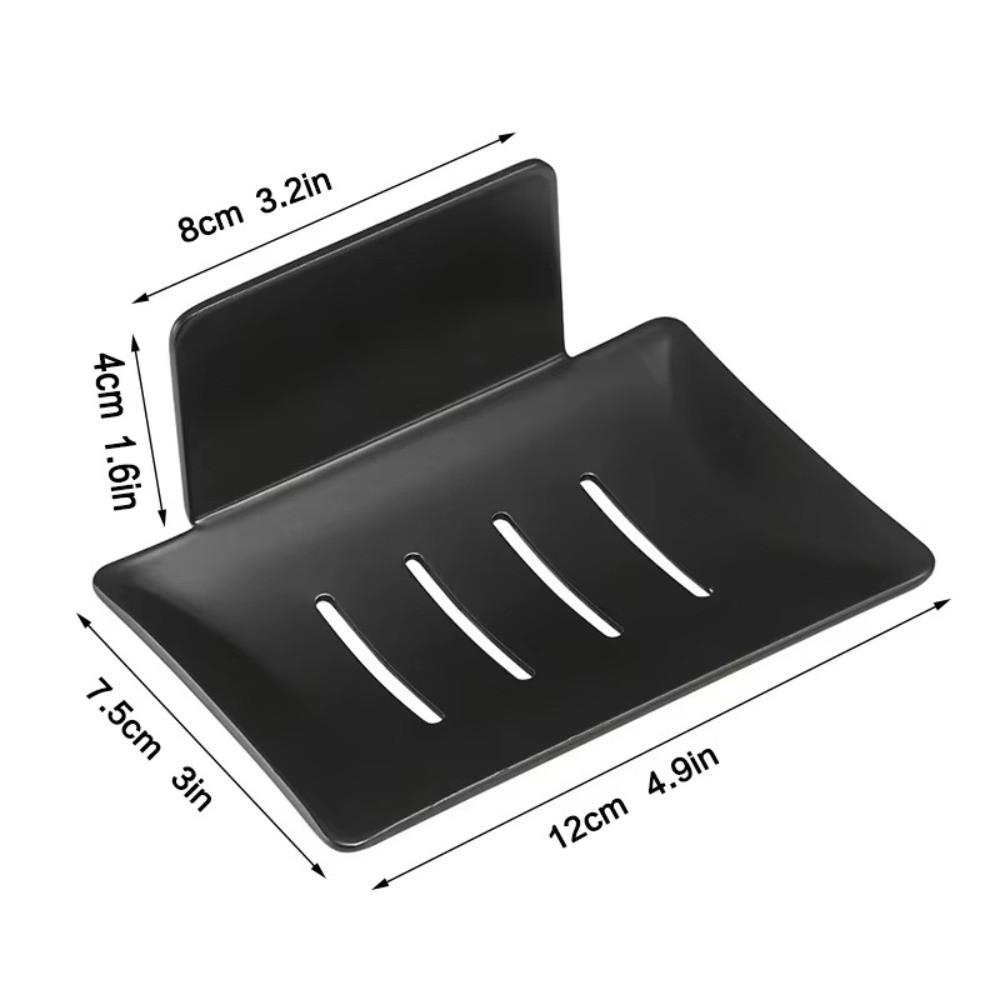 Carbon Steel Shower Soap Holder Wall Mounted Soap Storage Rack Soap Dish Bathroom Accessories