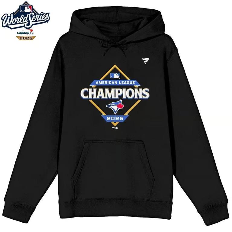 Blue Jays 2025 Чемпионы Американской лиги Футболка из раздевалки Унисекс Футболка L