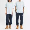 Timberland Letter Print Crew Neck Short Sleeve T-Shirt Unisex Tops Blue A6651-940