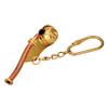 Bosuns Boatswain  Pipe Marine GIF Brass Copper Whistle Keychain High Tone Christmas Gift