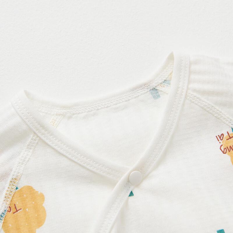 Tongtai Infant Summer Cotton Butterfly Romper 2-Piece Set