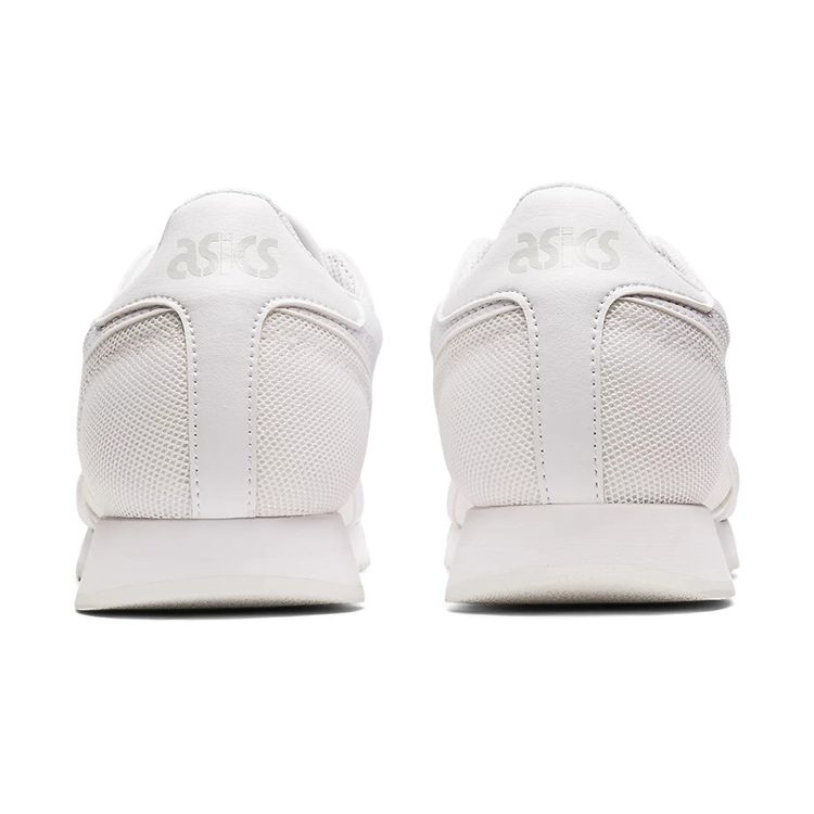 Asics Tiger Runner Low Top Running Shoes Kids Sneakers White Blue 1204A015-103