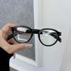 Fashion Luxury Round Eyeglasses Frames Women Men Transparent Clear Brand Designer Optical Casual Frame Oculos