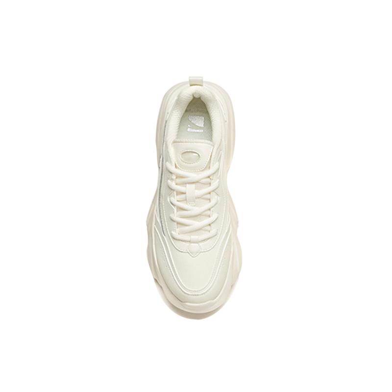 ANTA Women's Life Series 'Ivory Silver' Sneakers 922528894F-1