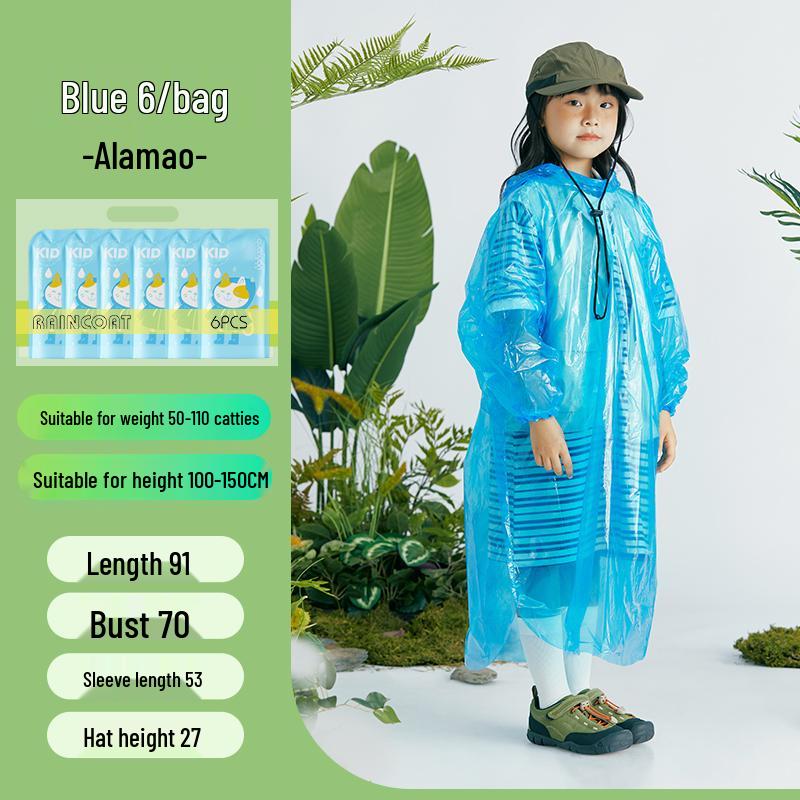 Women's Long Raincoat & Pants Set - Stormproof, Waterproof, Split Style for Electric Vehicles